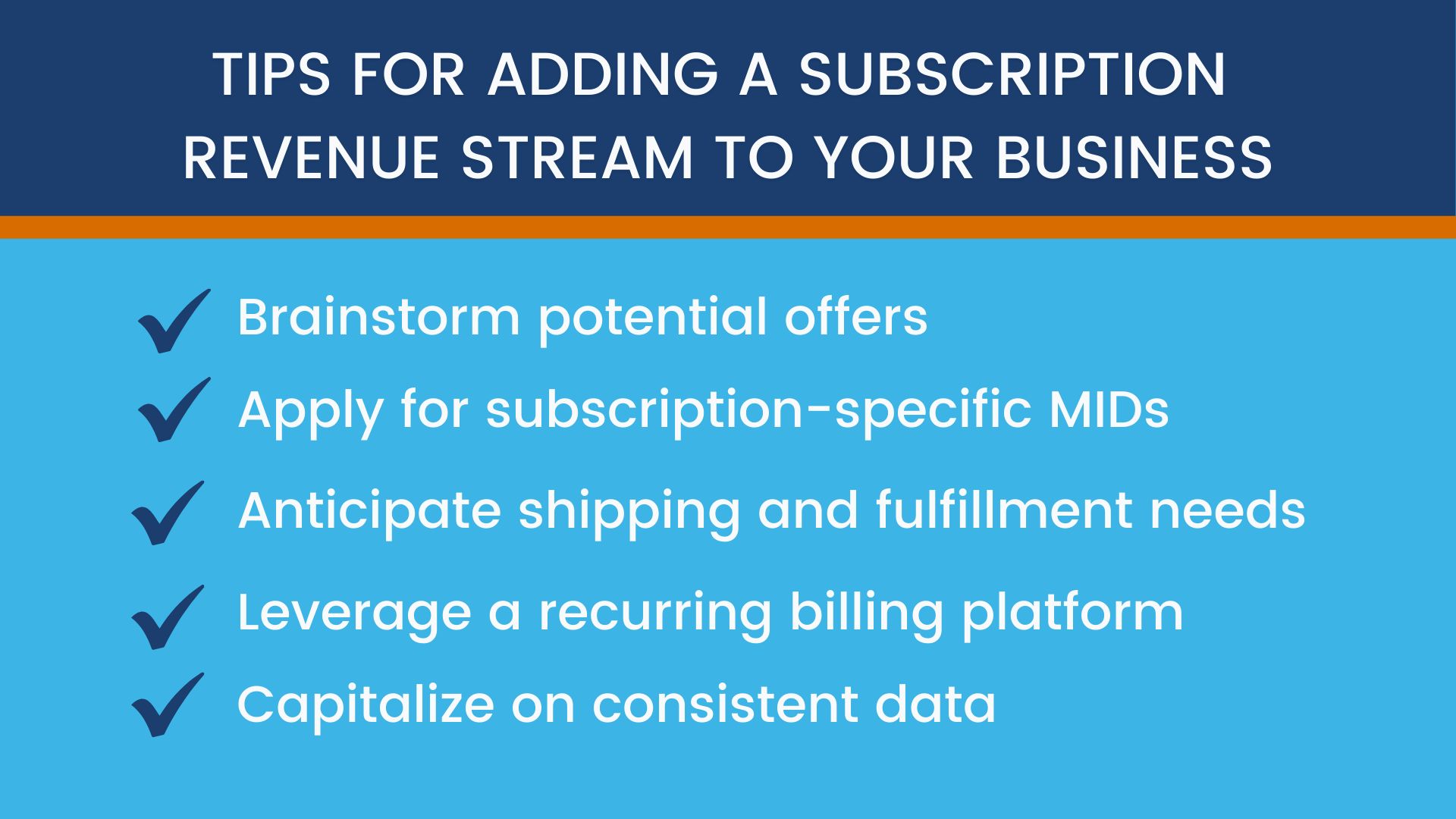 Tips for adding subscription revenue